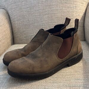 Blundstone Original Low Cut Shoes Rustic Brown Leather Boots Men’s size 11